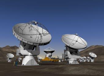 ALMA artists impression